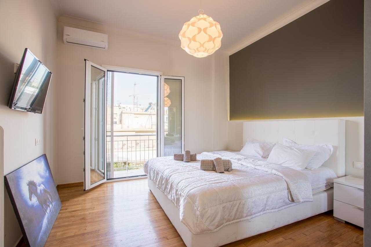 Apartmán Pagrati 2Bdr Flat Atény Exteriér fotografie
