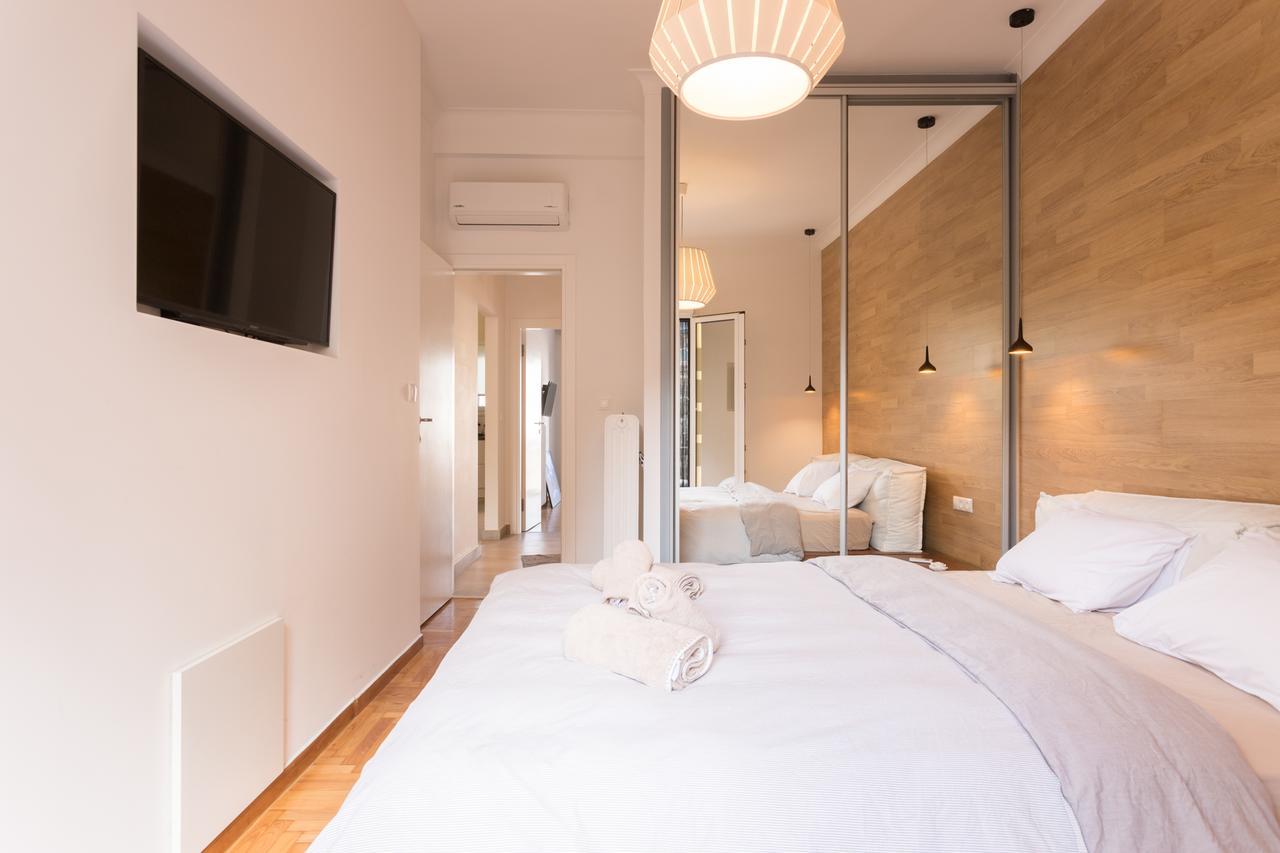 Apartmán Pagrati 2Bdr Flat Atény Exteriér fotografie
