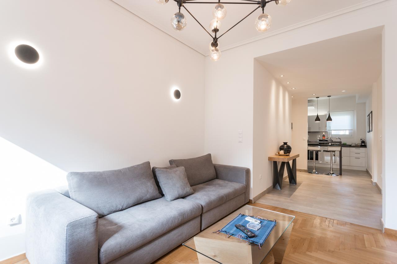 Apartmán Pagrati 2Bdr Flat Atény Exteriér fotografie