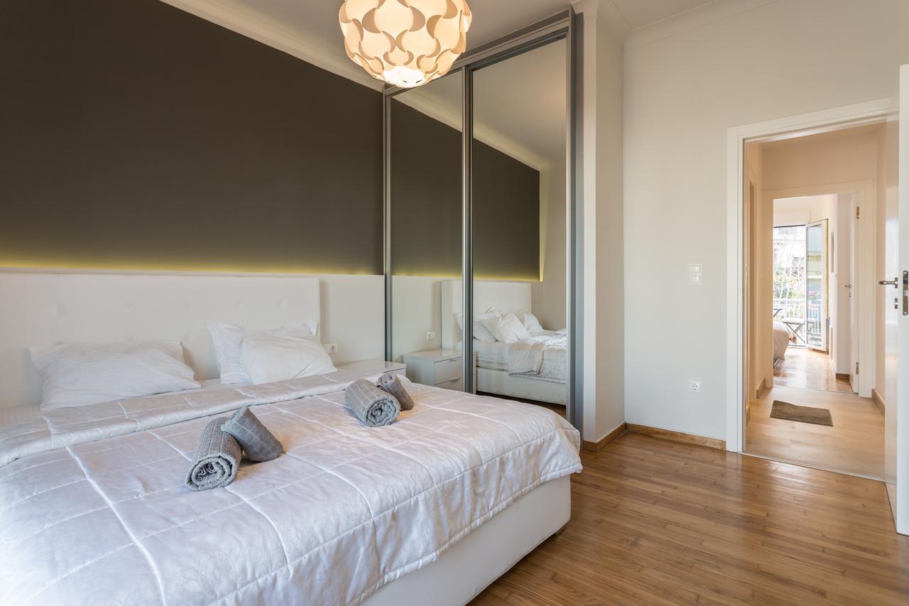 Apartmán Pagrati 2Bdr Flat Atény Exteriér fotografie