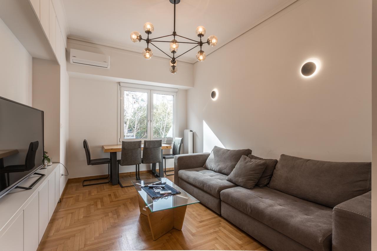 Apartmán Pagrati 2Bdr Flat Atény Exteriér fotografie